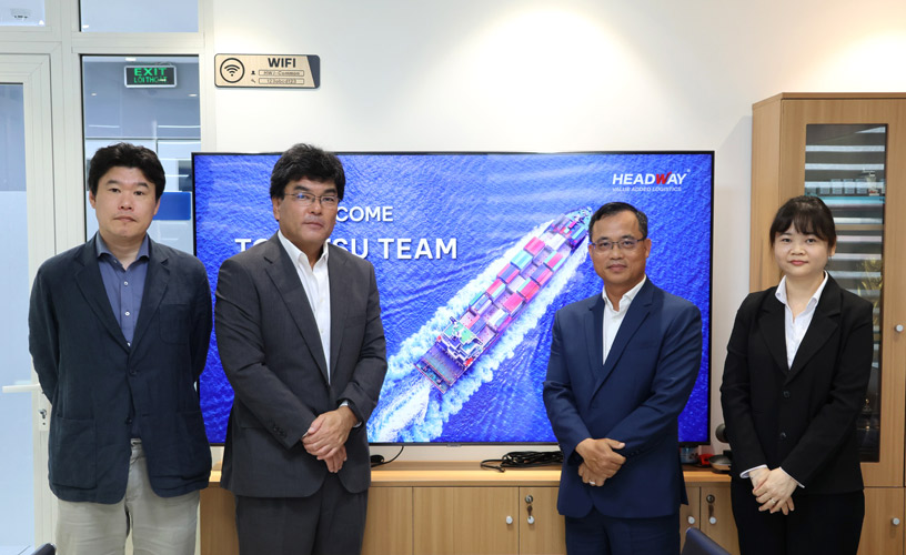 Headway JSC Welcomes Toyotsu Team To Visit And Work At Ho Chi Minh Office