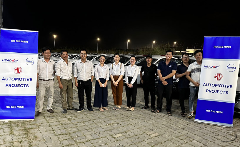 Headway JSC Successfully Transports 75 MG Automobiles To SAIC Group (China)