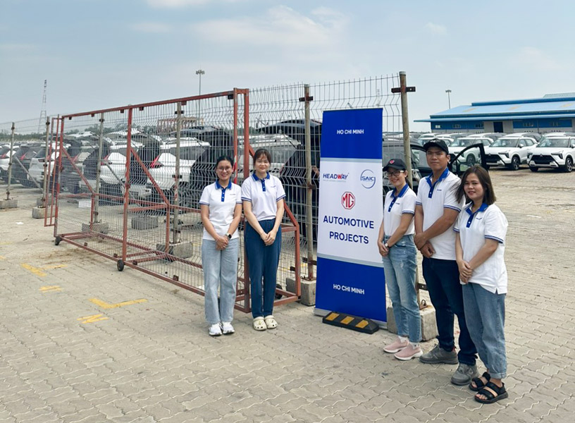 Headway JSC Surveyed The Port’s Status At Hiep Phuoc Industrial Park