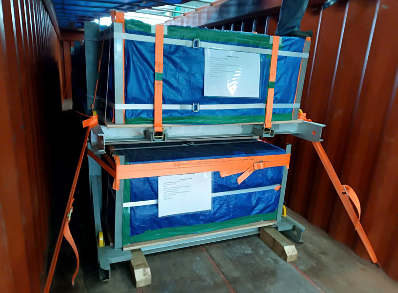 Headway JSC Affirms Its Capability In Handling International Project Cargo With A Batch Of Steel Spacers Exported To Savannah, USA