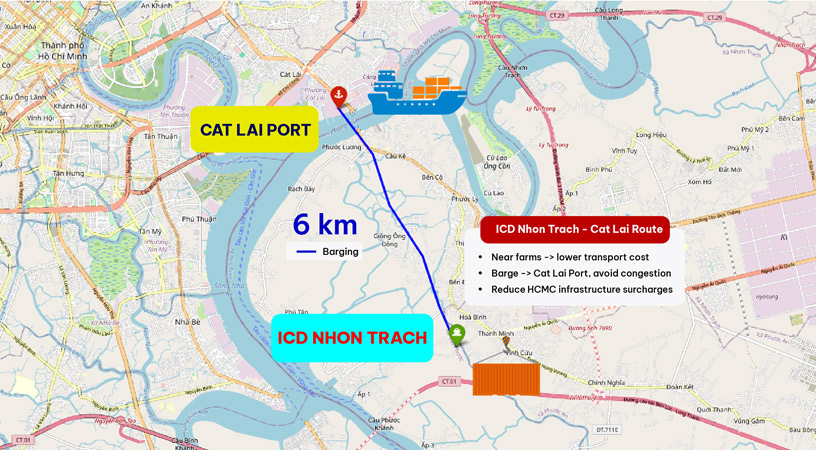 Headway JSC Expands Nhon Trach ICD Route – New, Optimal Logistics Solution For Vietnamese Agricultural Products And Cold Goods