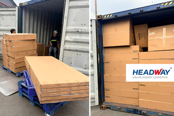 Headway JSC Implements Consolidated Shipping Solution For Flat-Pack Furniture To The Philippines