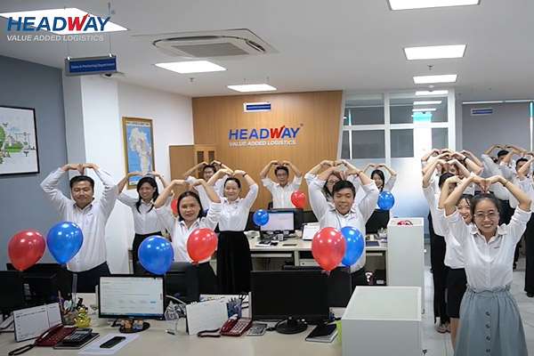 Headway JSC - Happy Birthday 20th From Headway Offices