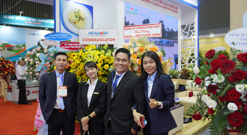Headway JSC Connects Seafood Customers With Gratitude At Vietfish Fair 2023