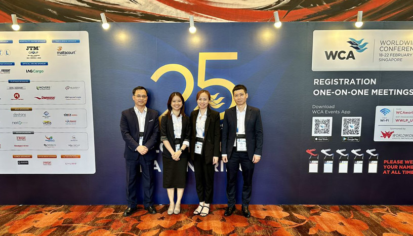 Headway JSC Attended The 25th World Cargo Alliance (WCA) Conference In Singapore.