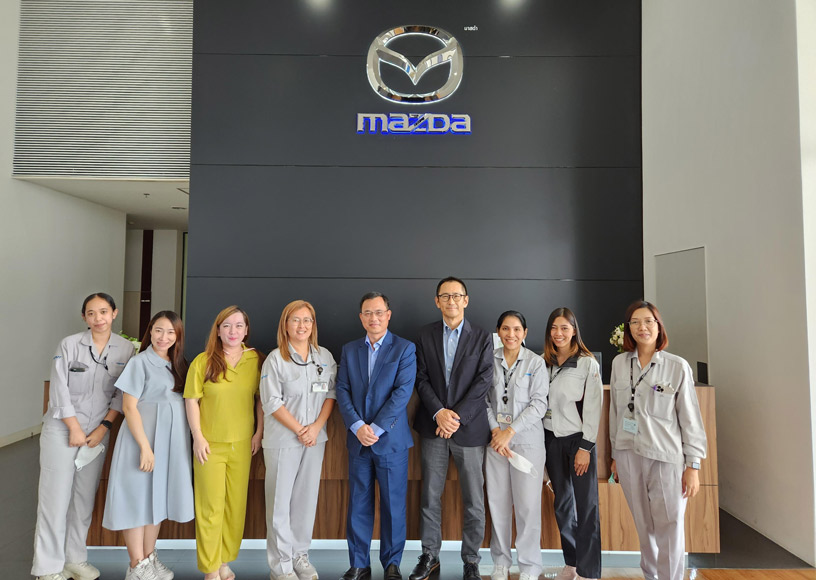 Headway JSC Visited The Mazda Factory Complex In Thailand