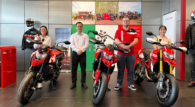 Headway JSC Transports High-End Ducati Motorcycles From Laem Chabang, Thailand To Vietnam