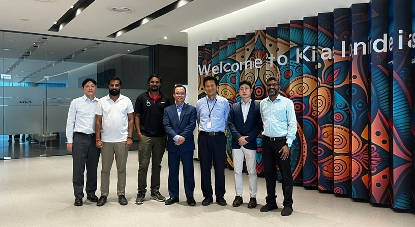 Headway JSC And Its Business Trip To Kia Factory, India