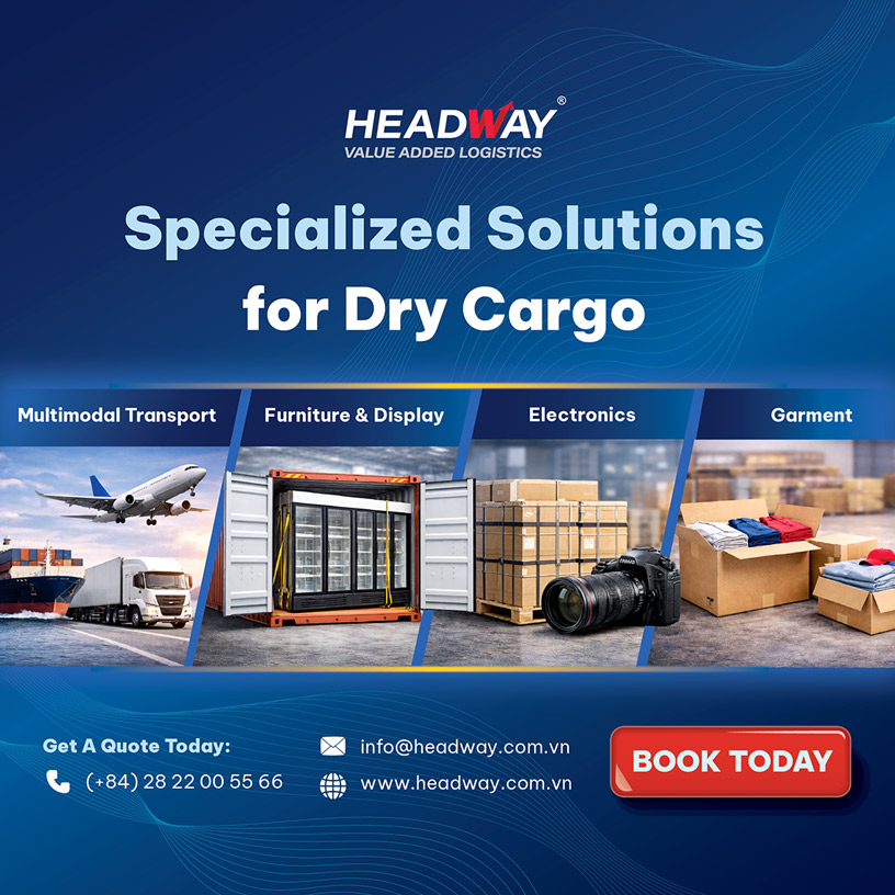 Headway JSC – Tối Ưu Vận Hành Với Giải Pháp Logistics Hàng Khô Chuyên Biệt