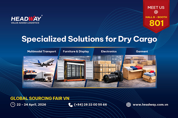 Headway Participates In Global Sourcing Fair Vietnam 2026 – Specialized Solutions For Dry Cargo