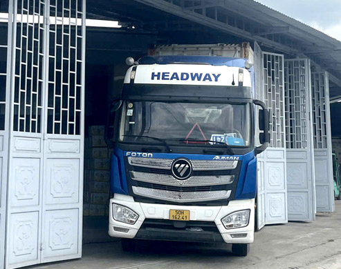 Trucking durian