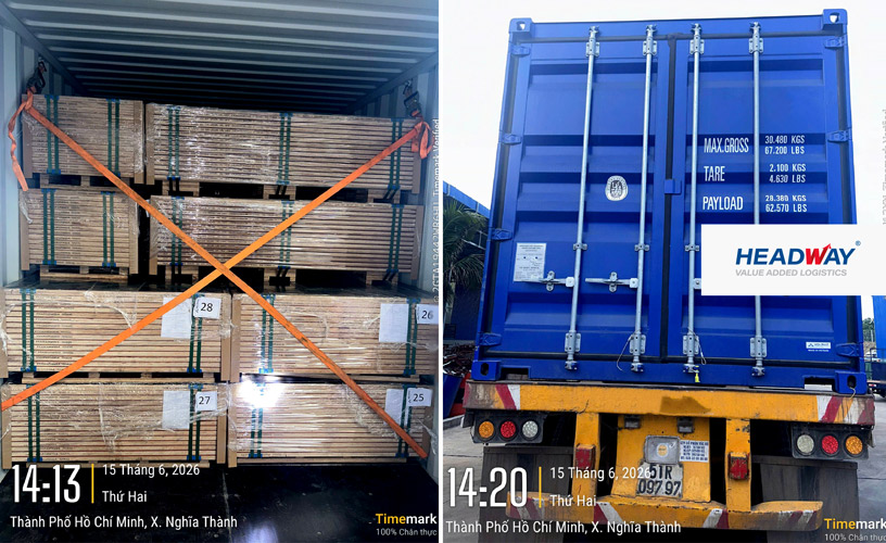 Headway JSC Implements Flooring Export Project from Vietnam to Europe