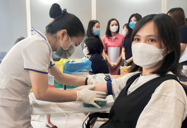 Headway JSC organized annual health checkup programme for all employees.